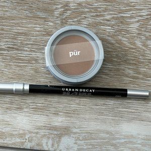 NEW Make Up Lot of 2 Urban Decay 24/7 Eye Pencil Zero PUR Mineral Glow